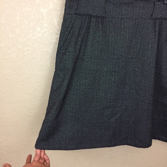 SALE
 Worthington Size 8 Grey Gray Pocket Skirt G12 - Picture 3 of 8